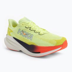Herren-Laufschuhe Hoka Mach X 3 Wide neon yuzu/squid ink