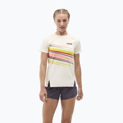 Laufshirt Damen HOKA Race Day alabaster flare