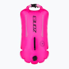 ZONE3 Safety Buoy/Dry Bag Recycled 28 l high vis rosa