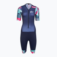 Damen-Triathlonanzug HUUB Her Spirit Trisuit navy/band
