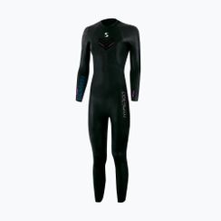 Damen-Triathlon-Neoprenanzug Synergy Hyperion Full Sleeve black