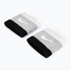 Nike Swoosh Armbänder 2 Stück grau/schwarz N0001565-016