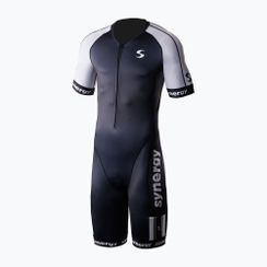 Triathlonanzug für Herren Synergy Elite Short Sleeve Trisuit salt & pepper
