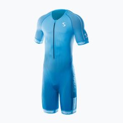 Triathlonanzug für Herren Synergy Elite Short Sleeve Trisuit cobalt blue