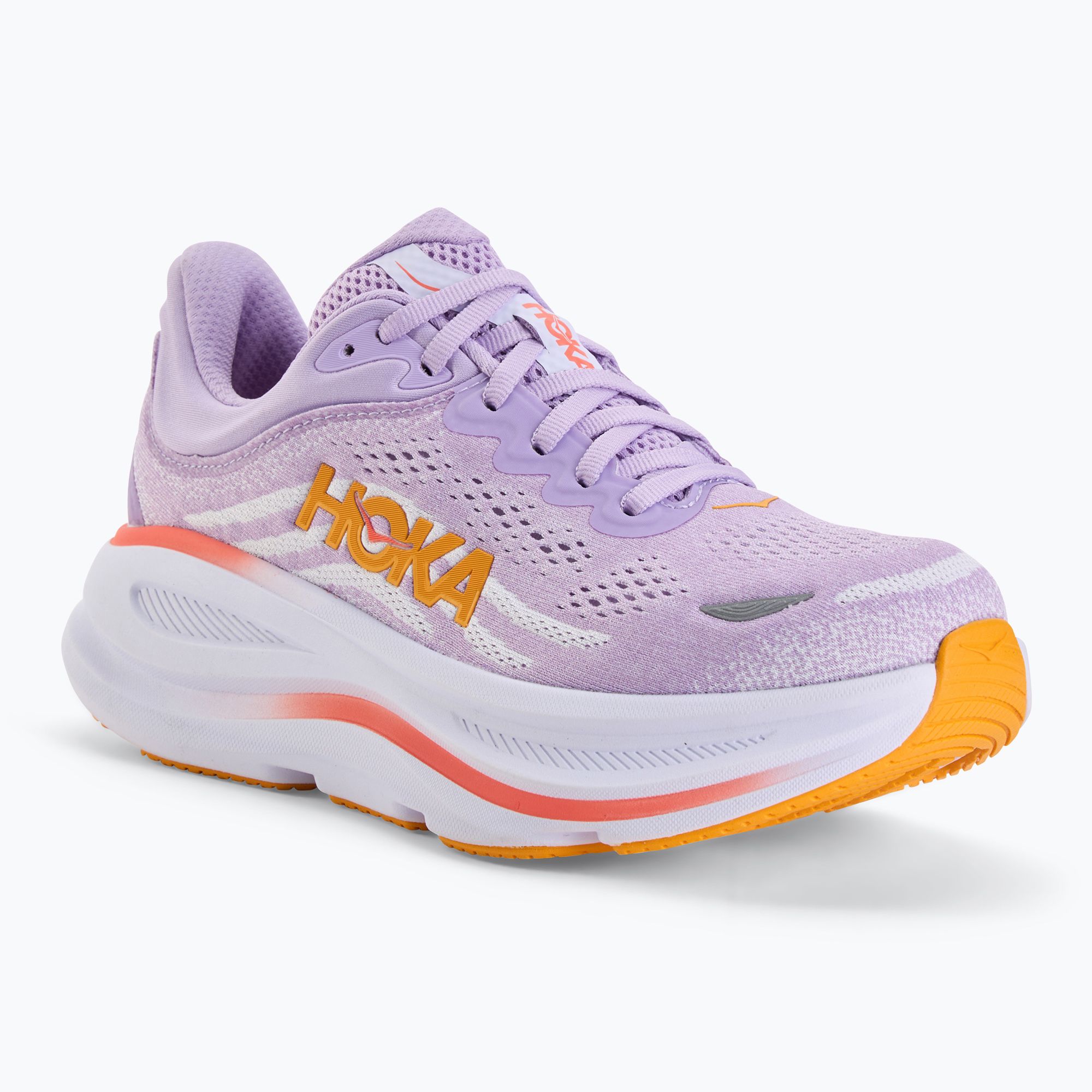 Laufschuhe Damen HOKA Bondi 9 Wide aster flower/starlight glow (1162014 ...