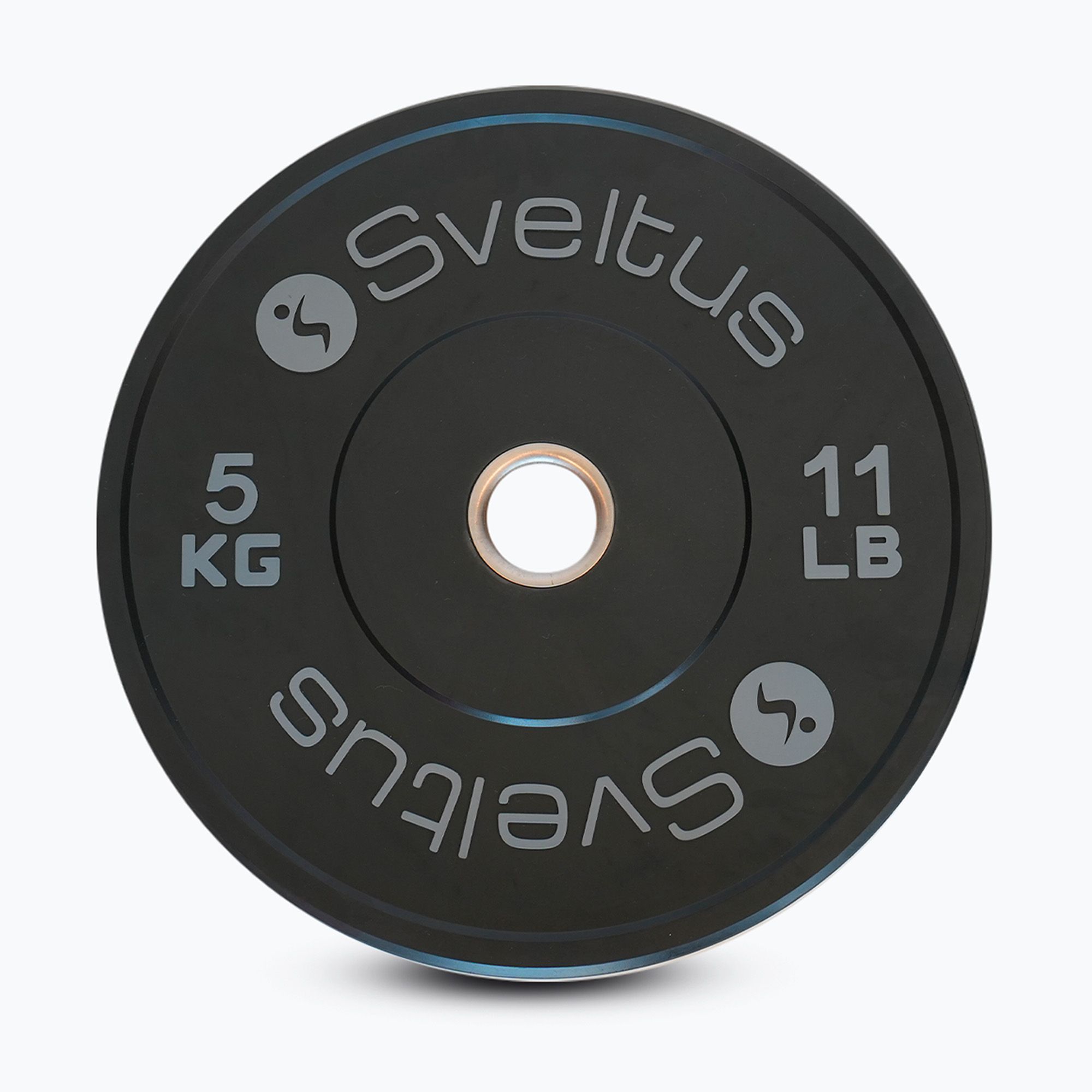 Olympische Bumper-Scheibe Sveltus Training Olympic Disc 5 kg black ...