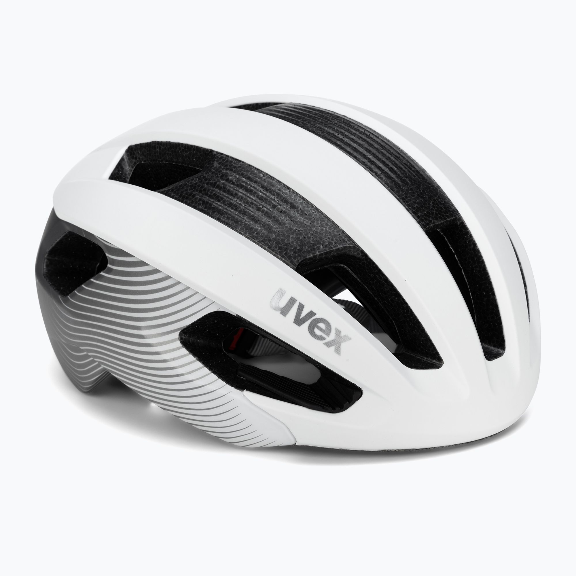 Damen Fahrradhelm UVEX Rise CC WE wei/grau 41/0/034/03/15 (41/0/034/03/15)  - Sportano.de