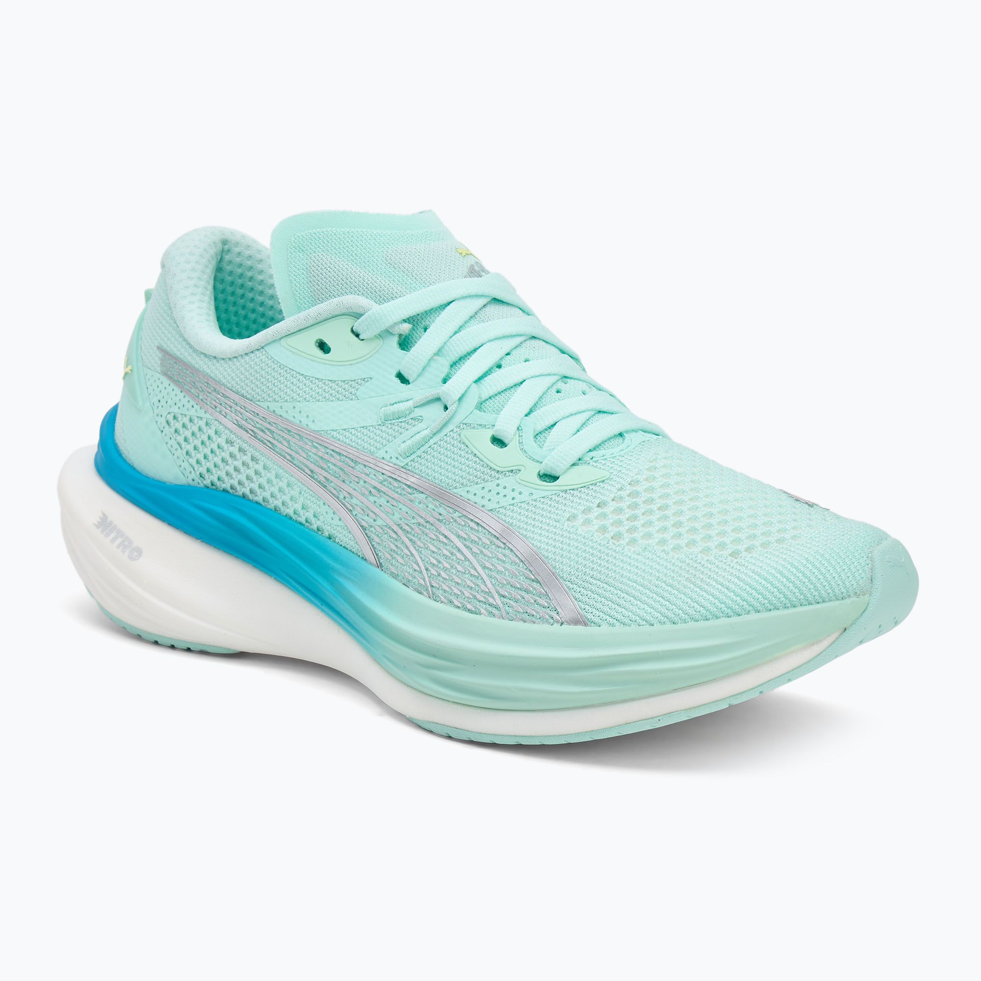 Damen-Laufschuhe PUMA Deviate Nitro 3 mint melt/speed blue (309708 19 ...