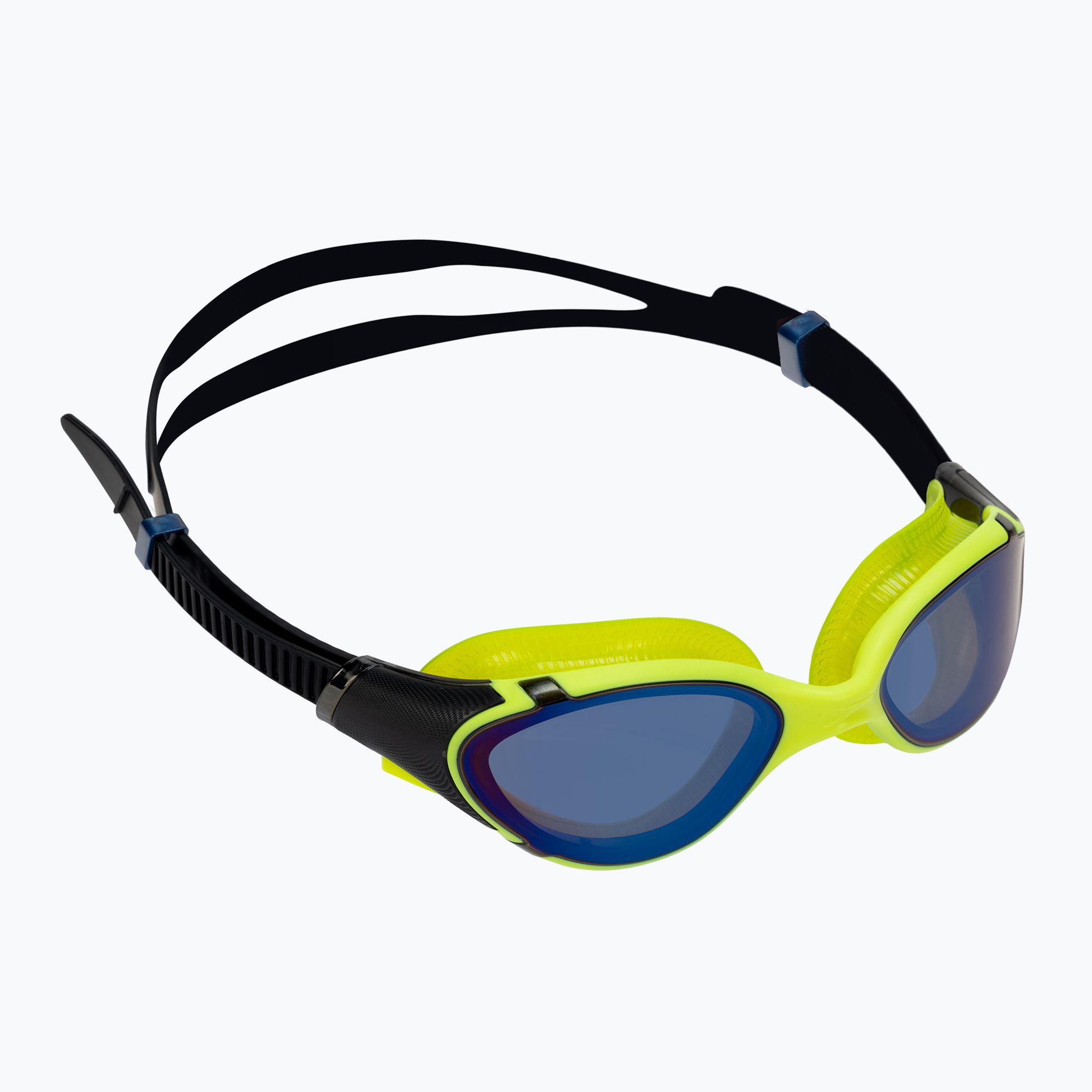Schwimmbrille Speedo Biofuse 2 0 Mirror Border Blue cobalt silver Schwimmbrille Speedo Biofuse 2 0 Mirror Border Blue cobalt silver
