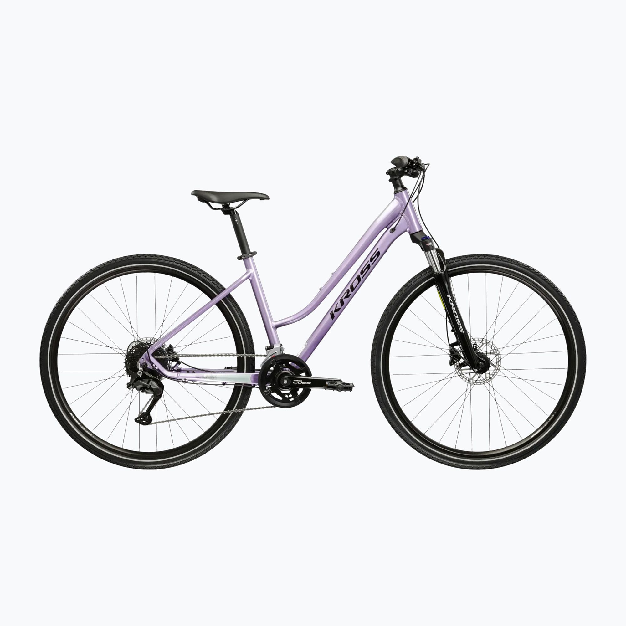 Damen-Crossrad KROSS Evado 5.0 In grey/blue/gloss (KREV5Z28X17W008939 ...