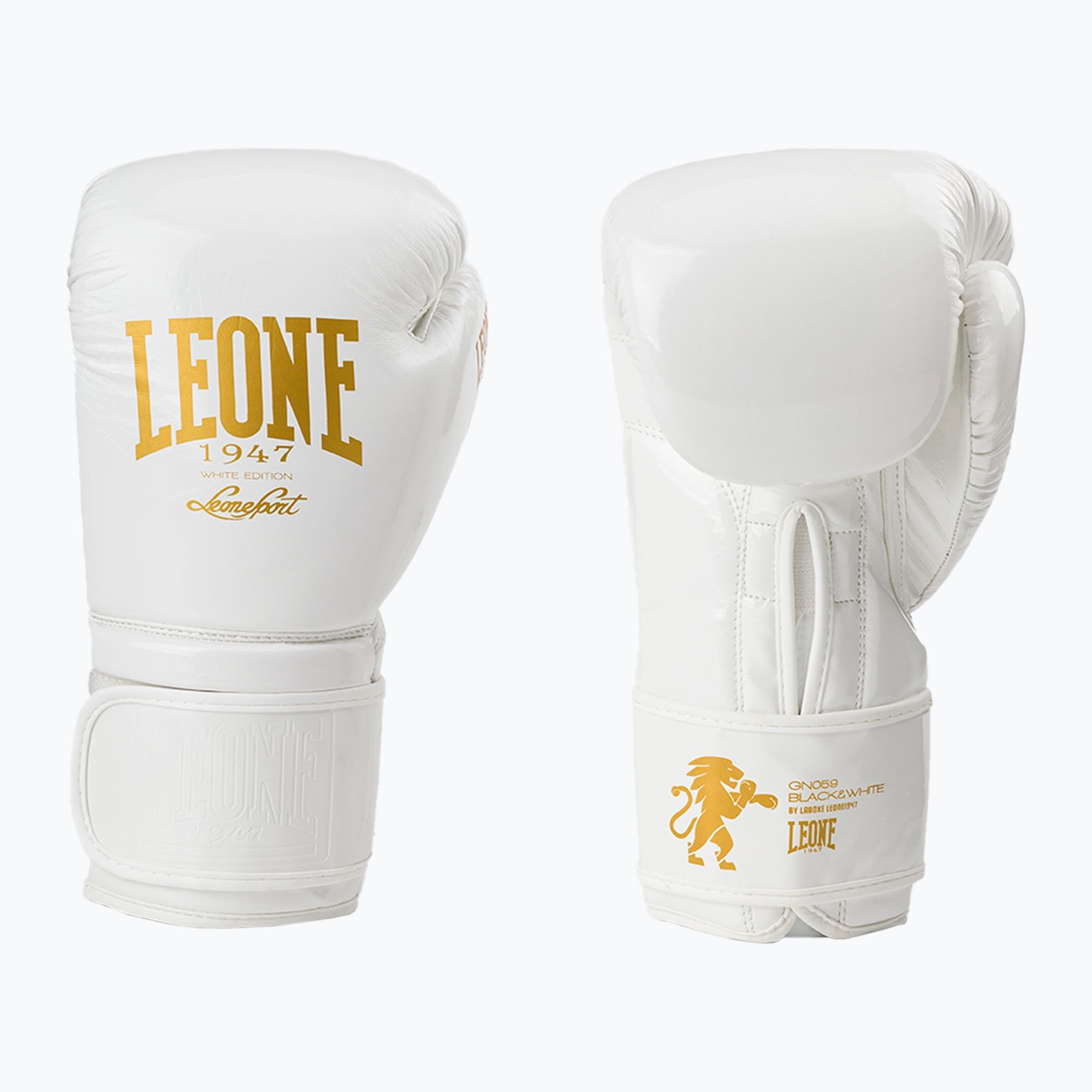 Leone 1947 Guanti Da Boxe Black Edition – Imbottitura Protettiva, Polso Rinforzato, Traspiranti, Per Muay Thai E K1