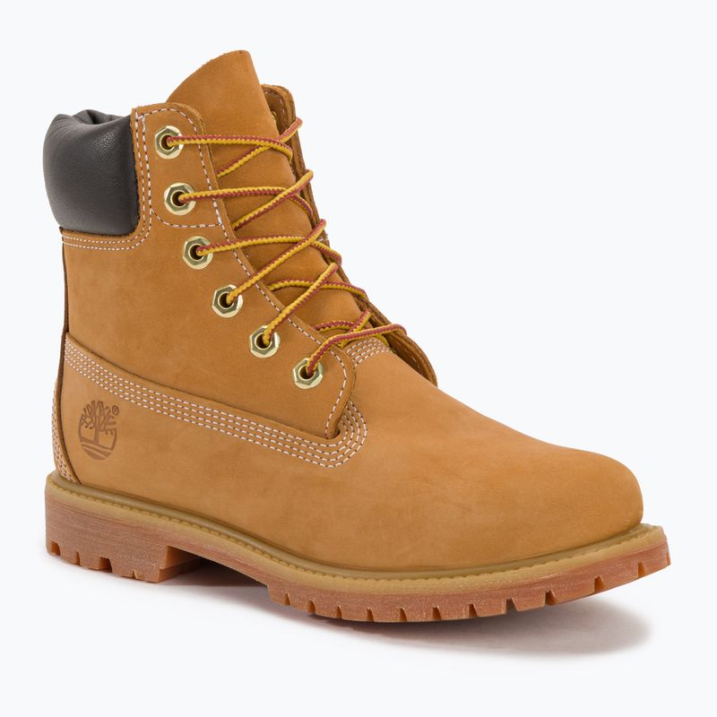 Damen-Trekking-Stiefel Timberland Premium 6 Inch Weizen Nubuk
