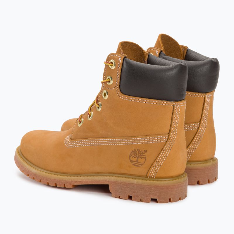 Damen-Trekking-Stiefel Timberland Premium 6 Inch Weizen Nubuk 3