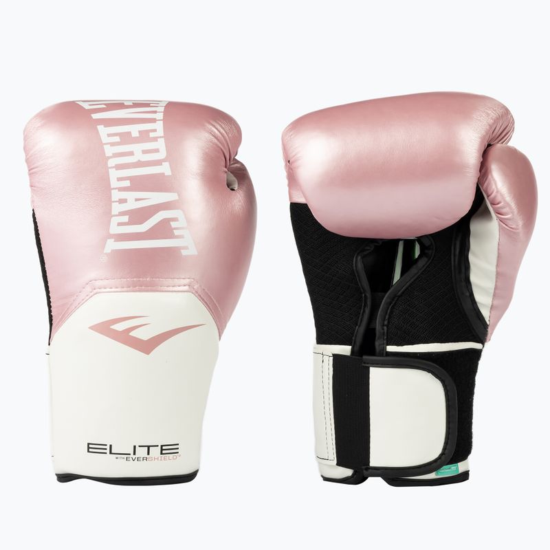 Frauen-Boxhandschuhe EVERLAST Pro Style Elite 2 rosa EV2500