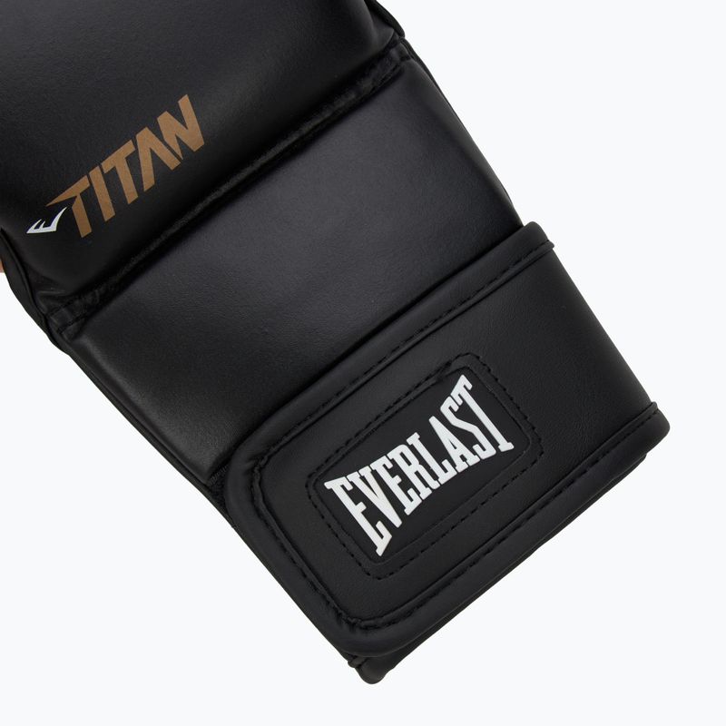 Everlast Titan Hybrid schwarz Grappling-Handschuhe 5