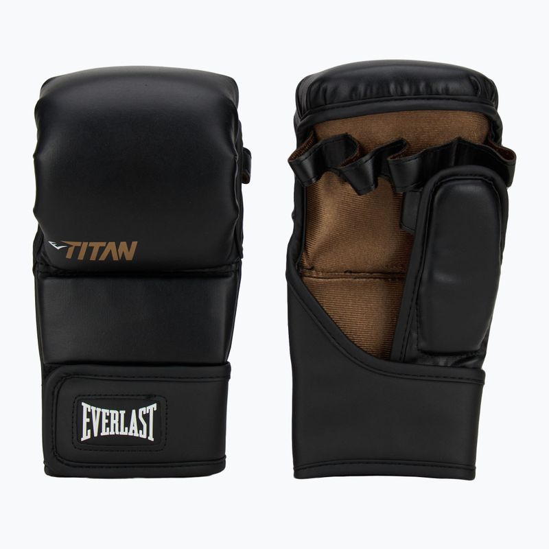Everlast Titan Hybrid schwarz Grappling-Handschuhe 6
