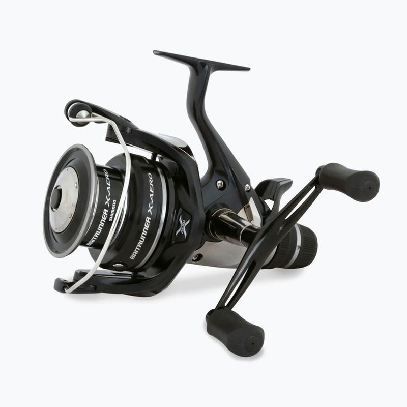 Shimano Baitrunner X-Aero Karpfenangelrolle schwarz BTXAR8000RA