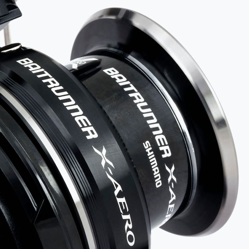 Shimano Baitrunner X-Aero Karpfenangelrolle schwarz BTXAR8000RA 5