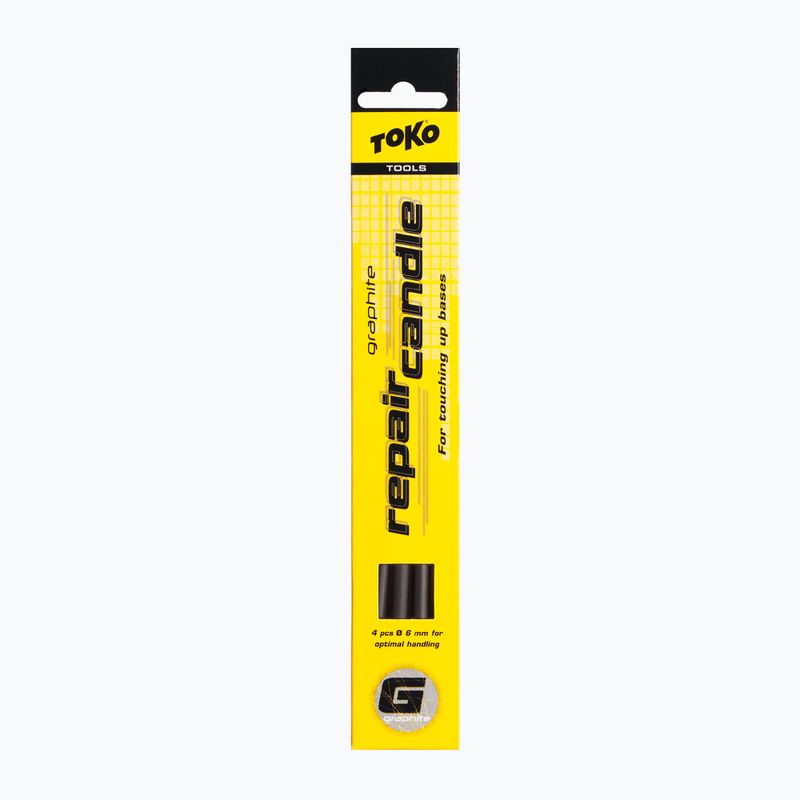 Belagsreparaturmaterial TOKO Repair Candle 6mm 4 St. dunkelgrau 554342