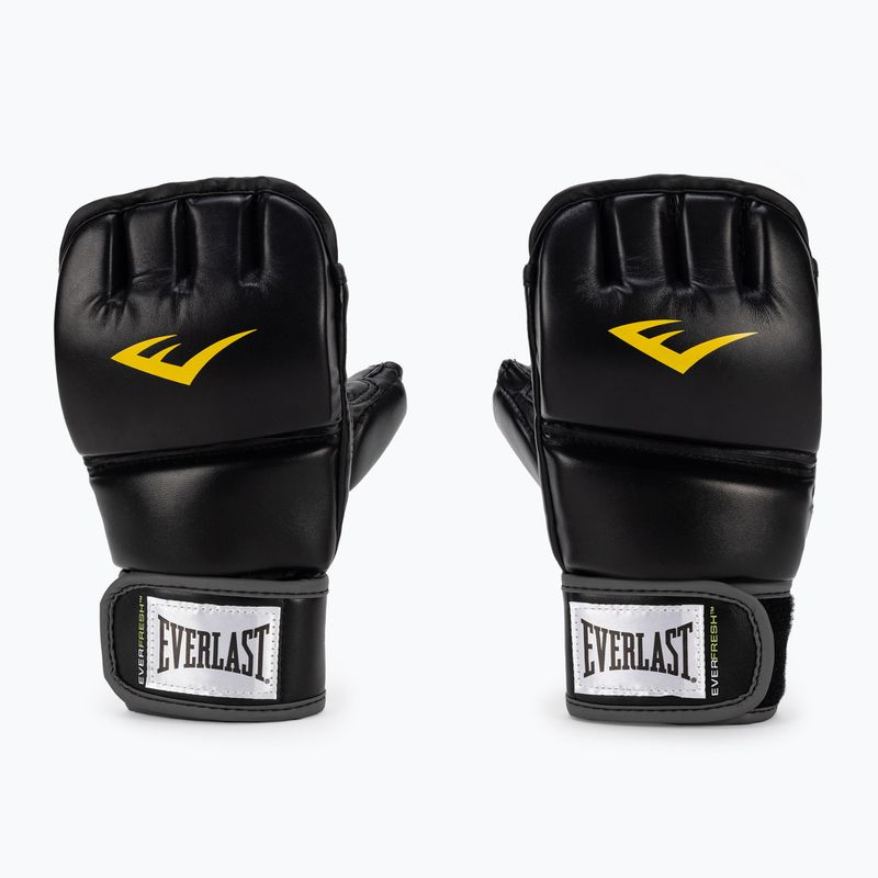 Herren EVERLAST MMA Handschuhe schwarz EV7562 Daumen Grappling Handschuhe