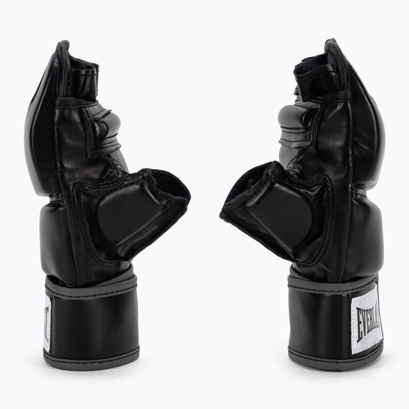 Herren EVERLAST MMA Handschuhe schwarz EV7562 Daumen Grappling Handschuhe 4