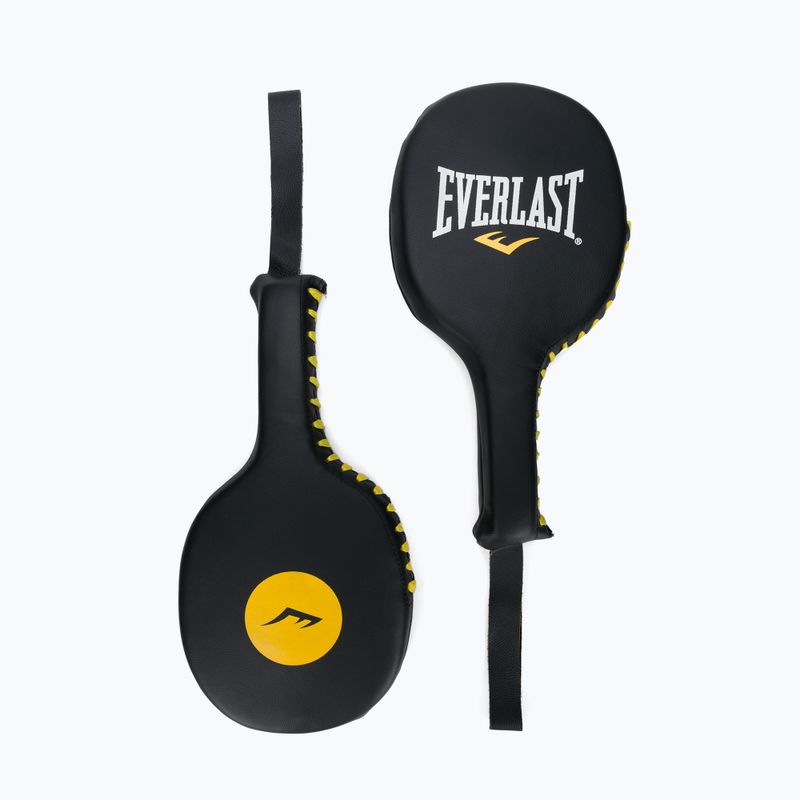 EVERLAST Lea Punch Paddle Leder Turnschuhe schwarz EV4088 2