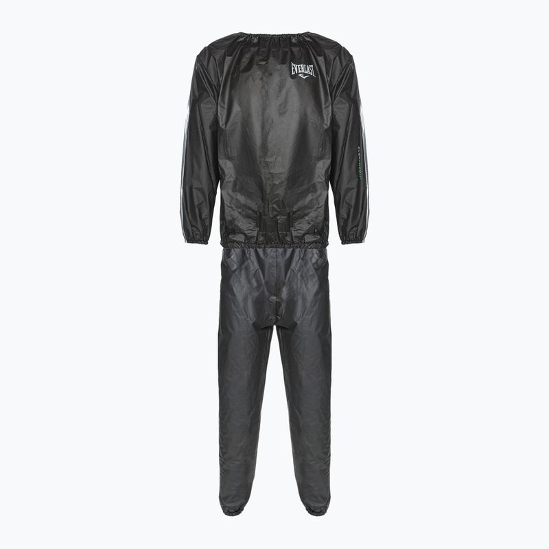 Herren EVERLAST Sauna-Anzug Schwarz EV6550
