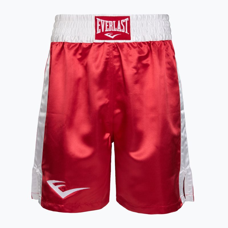 Trainingsshorts Herren Everlast Trunks Pro red/white