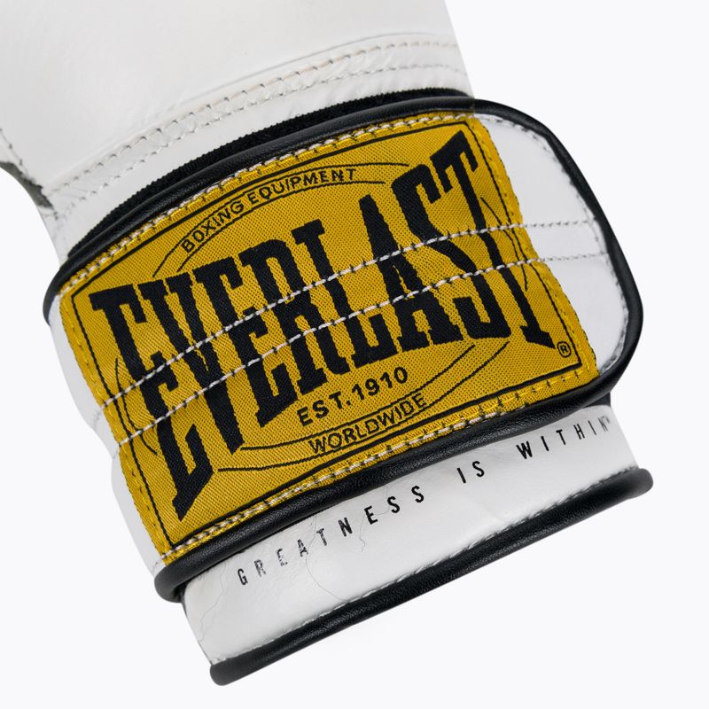 EVERLAST Boxhandschuhe 1910 Classic Pro weiß EV1910 5
