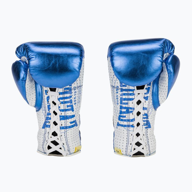 Boxhandschuhe Everlast Fight Leather blue 3
