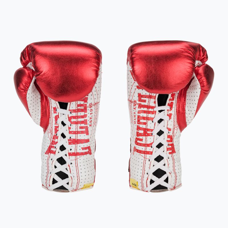 Boxhandschuhe Everlast Fight Leather red 3