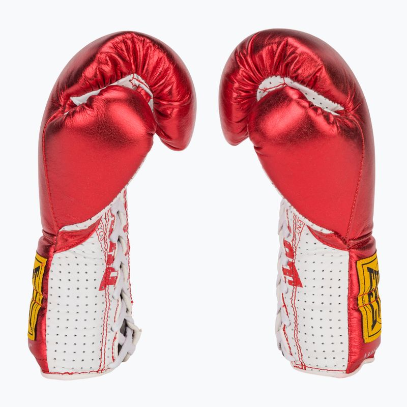 Boxhandschuhe Everlast Fight Leather red 4