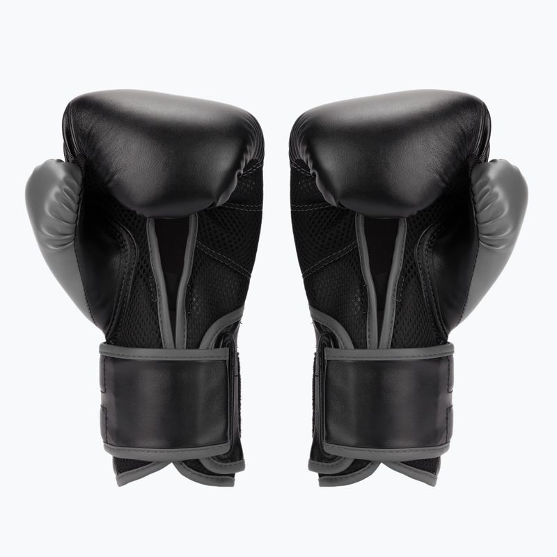 EVERLAST Powerlock Pu Herren Boxhandschuhe schwarz EV2200 2