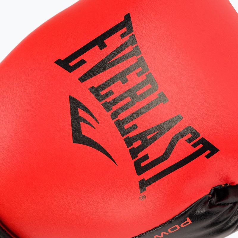 EVERLAST Powerlock Pu Herren Boxhandschuhe rot EV2200 5