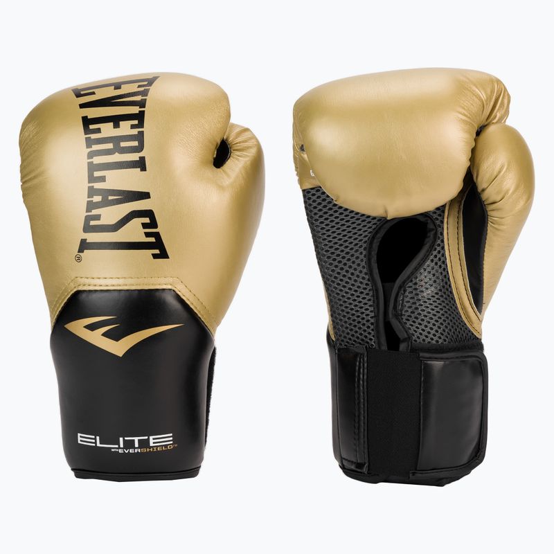 EVERLAST Pro Style Elite 2 gold Boxhandschuhe EV2500 3