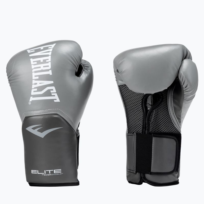 EVERLAST Pro Style Elite 2 graue Boxhandschuhe EV2500 3