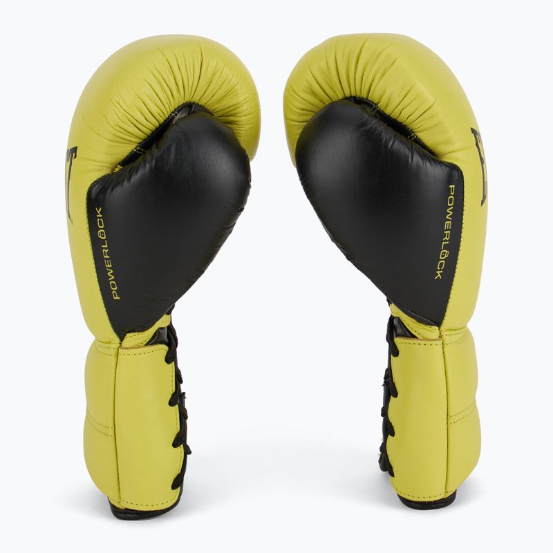 Boxhandschuhe Everlast Powerlock 2 Laced Pro Training neon yellow 4