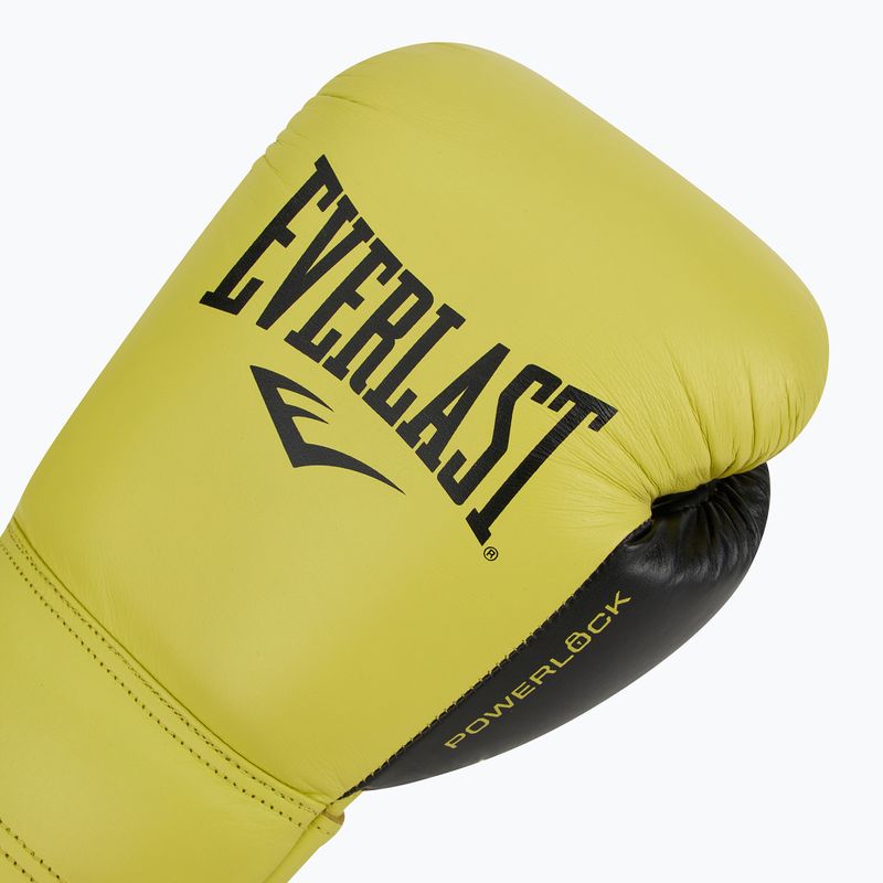 Boxhandschuhe Everlast Powerlock 2 Laced Pro Training neon yellow 5