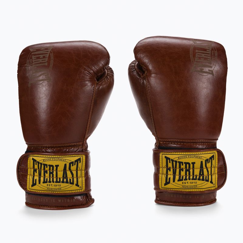 EVERLAST 1910 Classic Pro braun Boxhandschuhe EV1910PRO