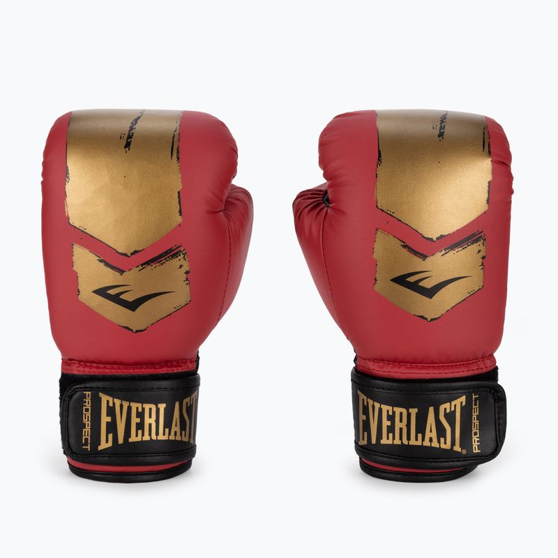 Everlast Prospect 2 rot/gold Kinder Boxhandschuhe EV4602 ROT/GLD