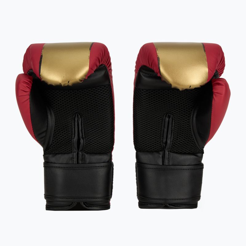 Everlast Prospect 2 Boxset Helm + Schilde + Handschuhe rot/gold 5