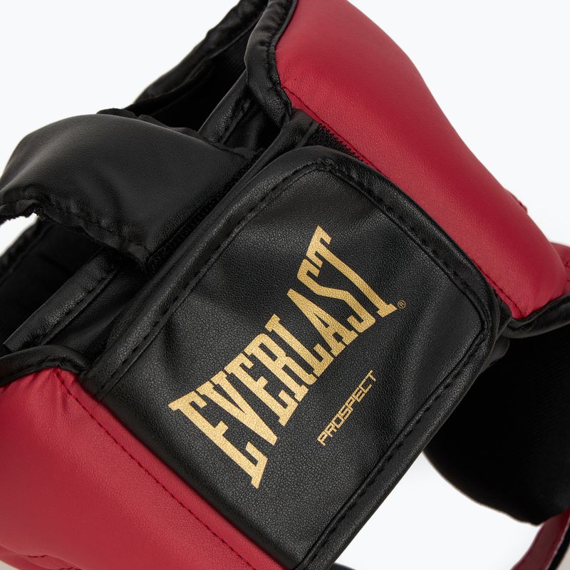 Everlast Prospect 2 Boxset Helm + Schilde + Handschuhe rot/gold 15