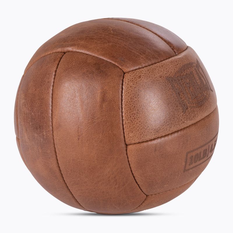 Medizinball Everlast 1910 brown 2
