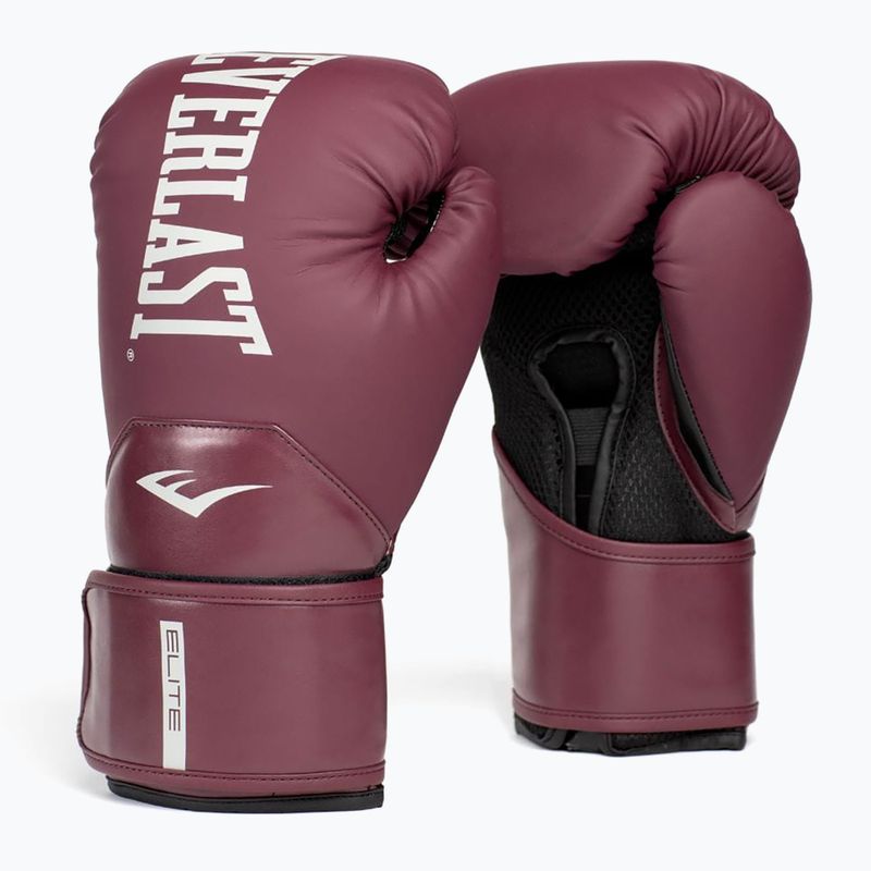 Boxhandschuhe Everlast Pro Style Elite 2 maroon 7