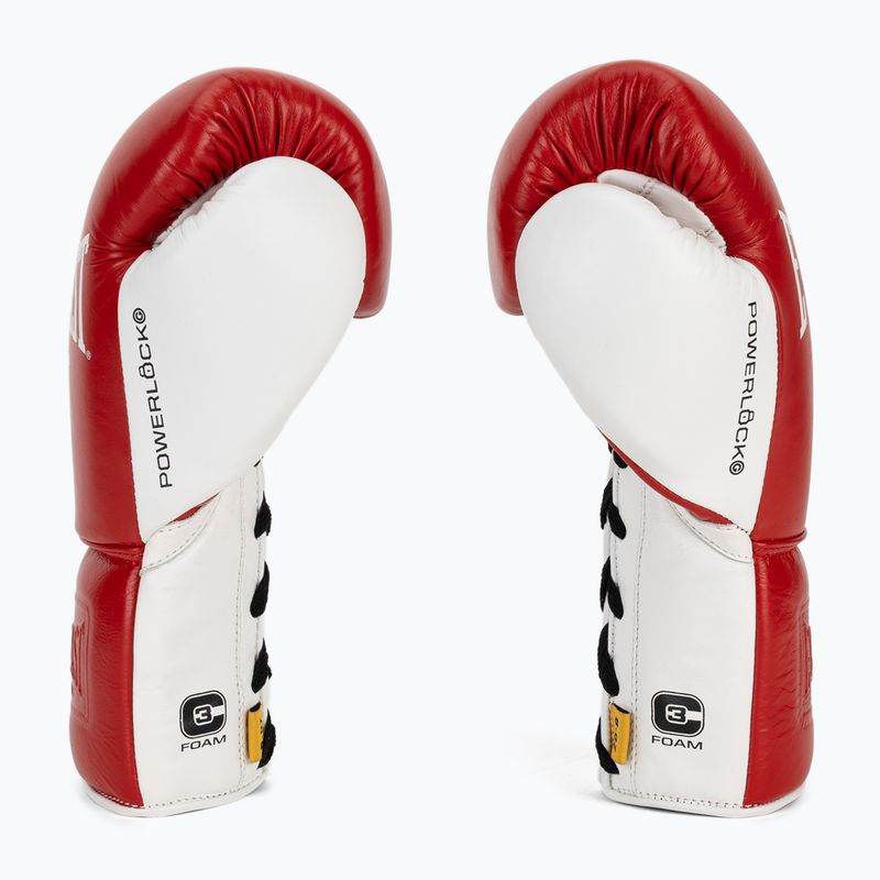 Boxhandschuhe Everlast Powerlock OG Pro Fight red/white 4