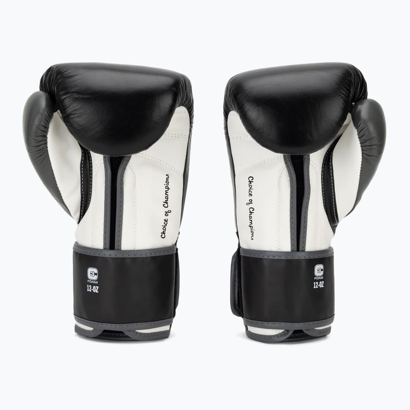 Boxhandschuhe Everlast Powerlock OG H&L Leather Advanced Training black/white 3