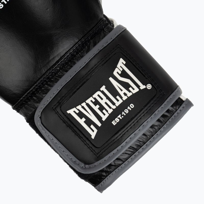 Boxhandschuhe Everlast Powerlock OG H&L Leather Advanced Training black/white 6
