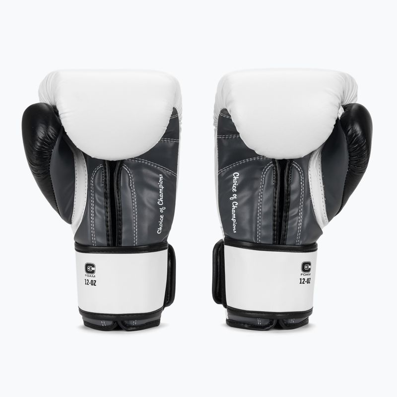 Boxhandschuhe Everlast Powerlock OG H&L Leather Advanced Training white/black 3
