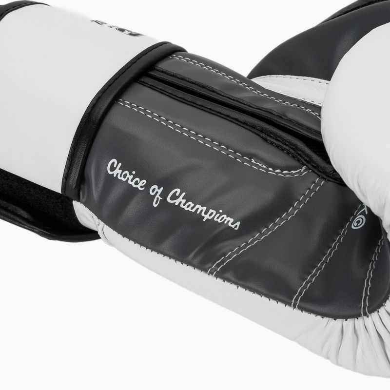 Boxhandschuhe Everlast Powerlock OG H&L Leather Advanced Training white/black 7