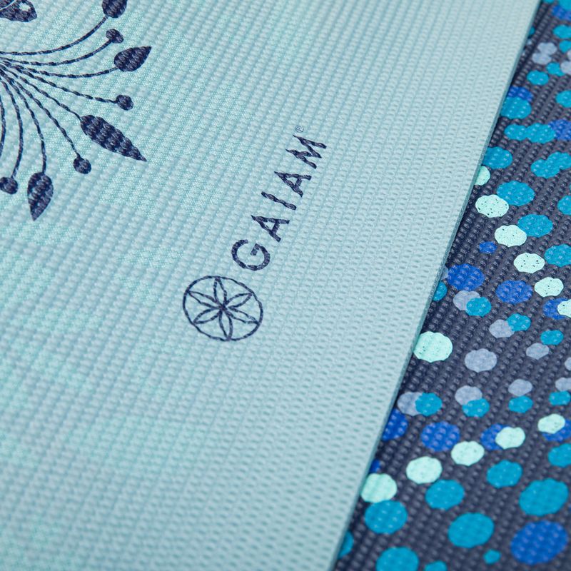 Gaiam Mystic Yoga-Matte 6 mm blau 62899 5